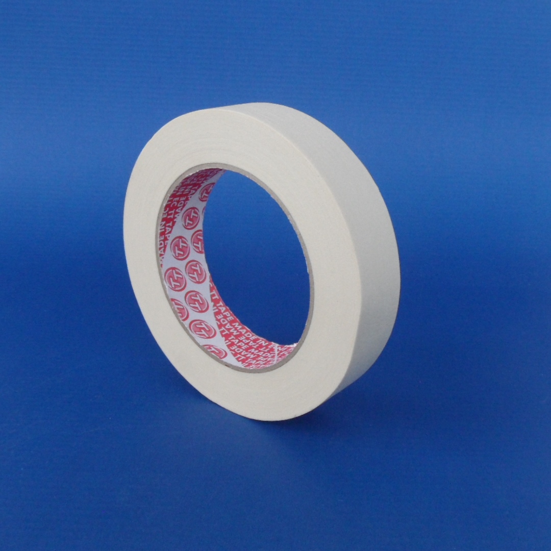 50 Mm X 20 M Witte Afplakband - Schilderstape Voor Strakke Lijnen & Knutselen