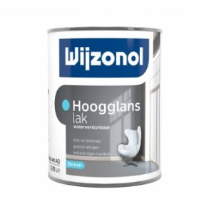 waterverdunbare hoogglanslak
